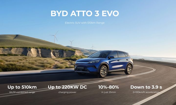 2027 BYD Atto 3 Evo - specs