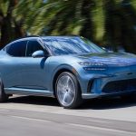 2027 Genesis GV60 - blue