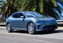2027 Genesis GV60 - blue