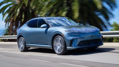 2027 Genesis GV60 - blue
