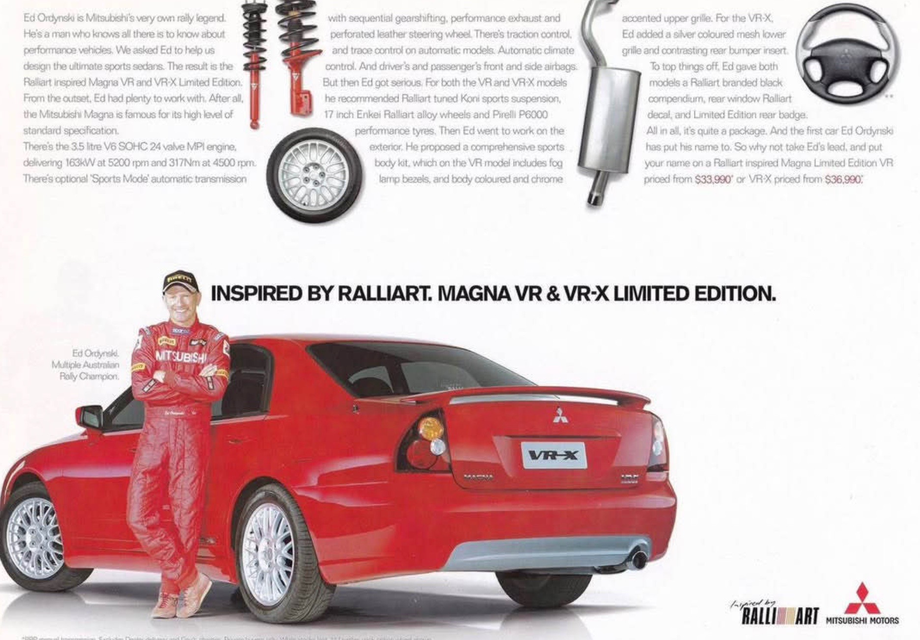 Magna Model Top 10 'Secret Menu' Aussie Mitsubishi Magna / 380 special models ...