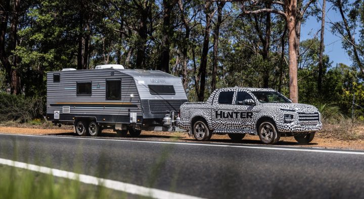 2026 JAC Hunter PHEV - prototype towing