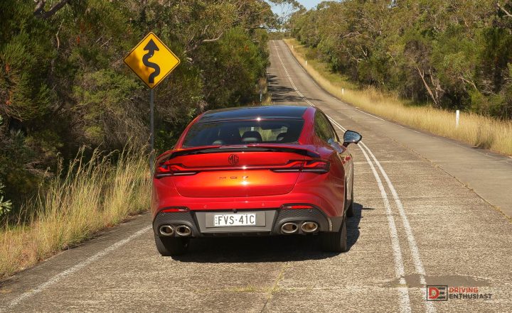 2026 MG MG7 Essence - exhaust