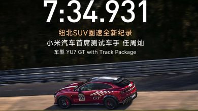 2026 Xiaomi YU7 GT Nurburgring lap record