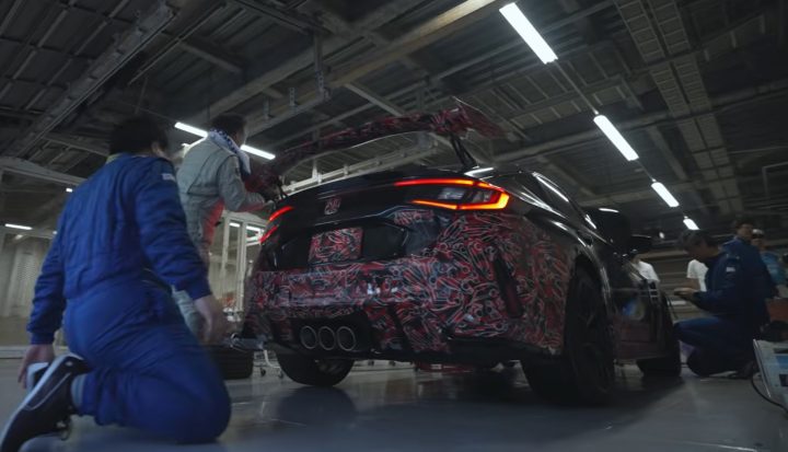 2027 Honda Civic Type R HRC concept - aero