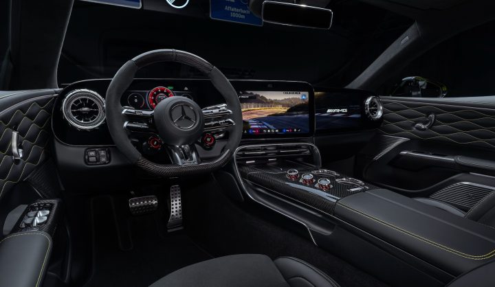 2027 Mercedes-AMG GT 4-Door Coupe EV - interior
