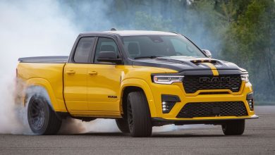2027 RAM 1500 Rumble Bee SRT - burnout