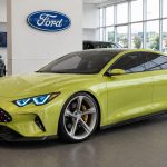 2028 Ford Falcon XR6 pinelime-side