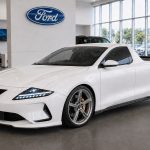 2028 Ford Falcon ute - white