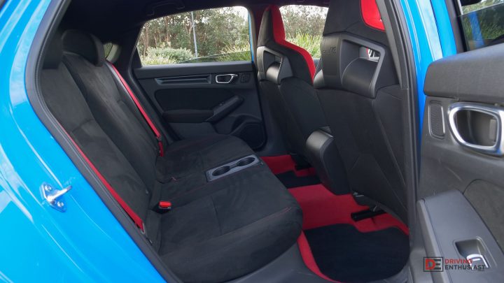2026 Honda Civic Type R - rear seats