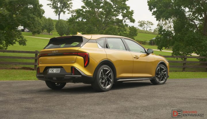 2026 Kia K4 GT-Lne hatch - rear