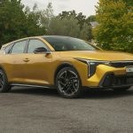 2026 Kia K4 GT-Lne hatch - yellow