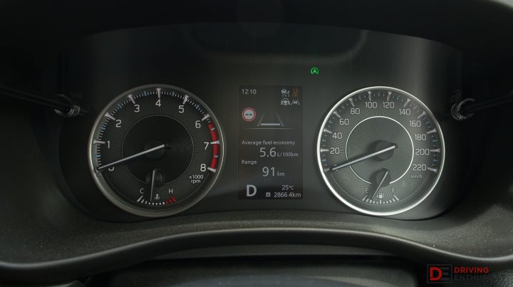 2026 Suzuki Fronx - gauge cluster