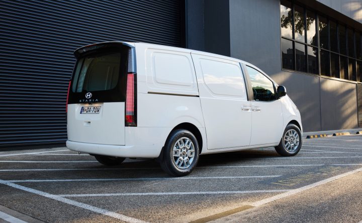 2027 Hyundai Staria Load Hybrid - rear doors