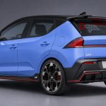 2027 Hyundai i20 N rendering - rear