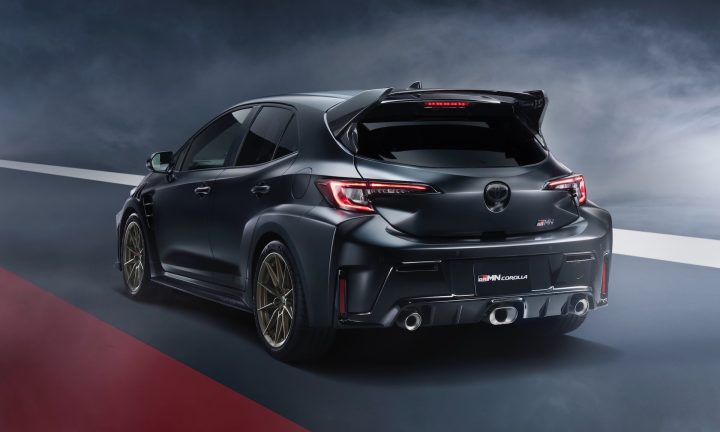 2027 Toyota GRMN Corolla - rear wing