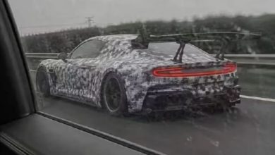 2027 Xiaomi two-door sports car prototype - road