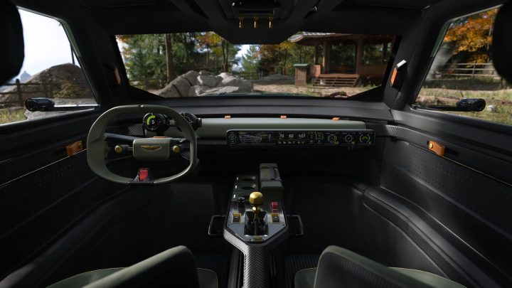 2026 Aston Martin V12 Dreadnought Call of Duty - interior