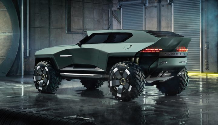 2026 Aston Martin V12 Dreadnought Call of Duty - rear