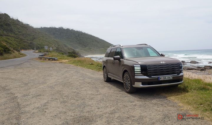 2026 Hyundai Palisade Calligraphy - winding road