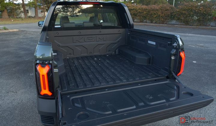 2026 KGM Musso EV AWD - cargo bed