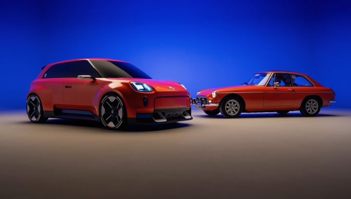 2026 MG GO! concept - with MGB GT