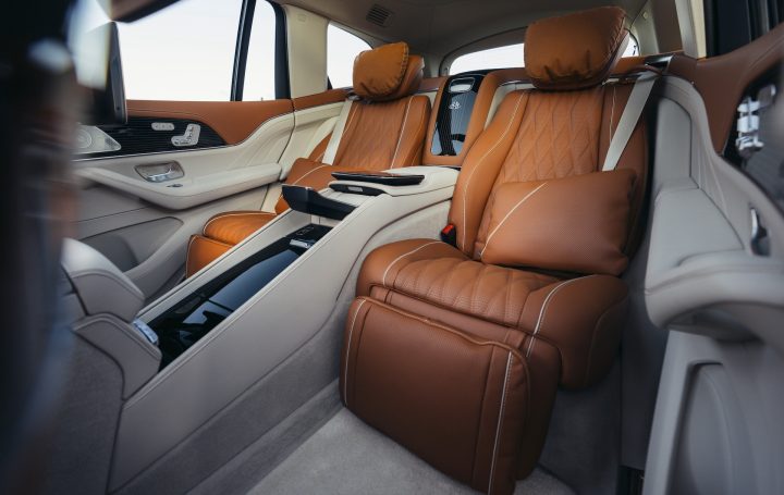 2026 Mercedes-Maybach GLS 680 - rear seats