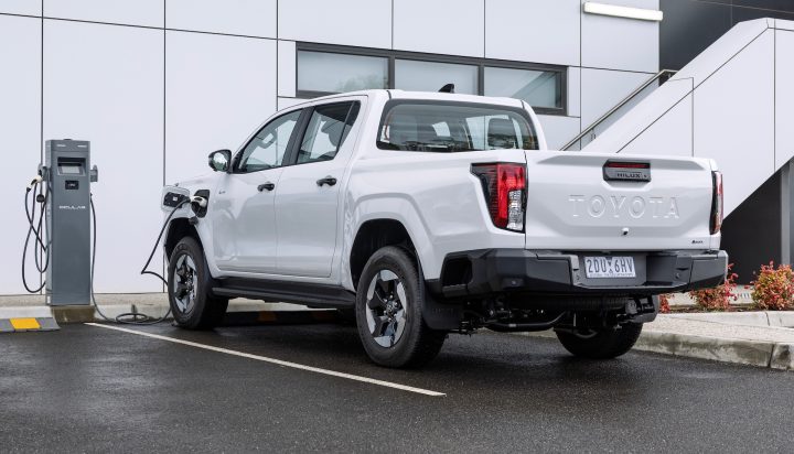 2026 Toyota HiLux BEV - charging