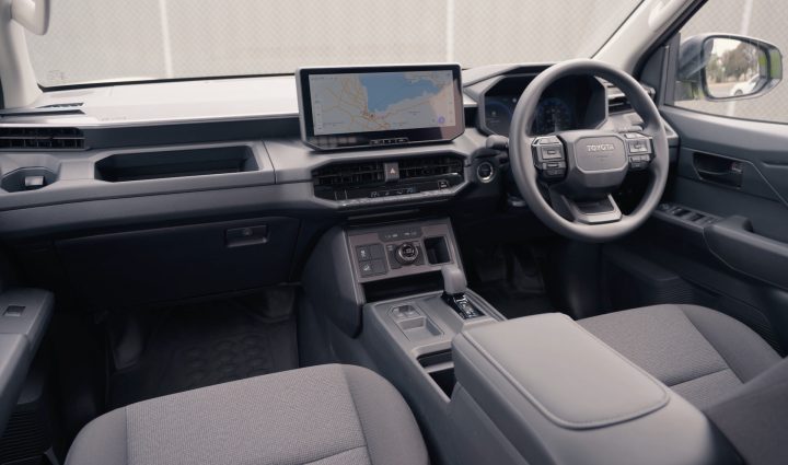 2026 Toyota HiLux SR BEV - interior
