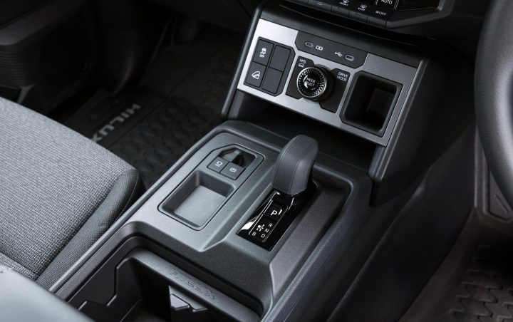 2026 Toyota HiLux SR BEV - interior - gear selector