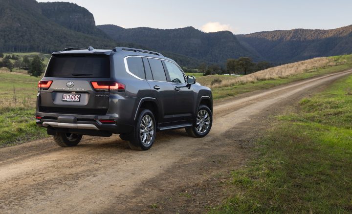 2026 Toyota LandCruiser Hybrid Sahara ZX - rear