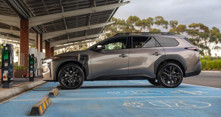 2026 Toyota bZ4X Touring - charging