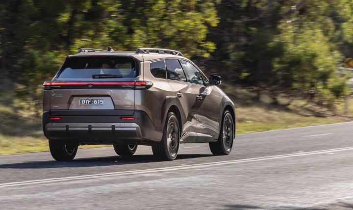 2026 Toyota bZ4X Touring - road