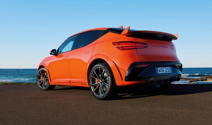 2027 Genesis GV60 Magma Australia - rear wing