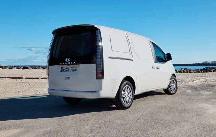 2027 Hyundai Staria Load Hybrid - rear