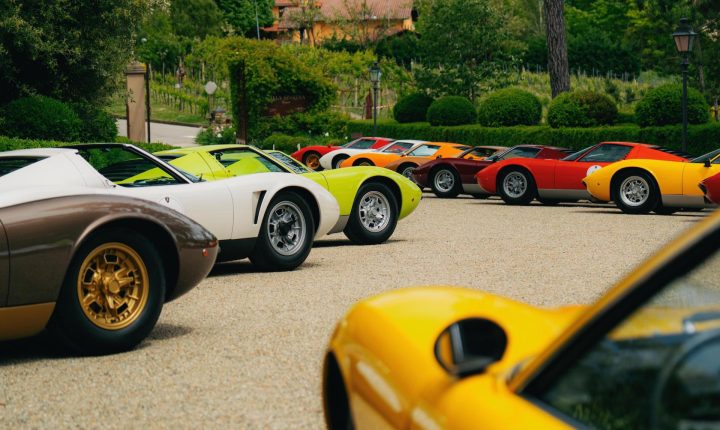 40 Lamborghini Miura to debut at 2026 Pebble Beach 