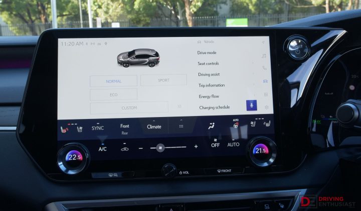 2026 Lexus RX 450h+ Sports Luxury - touchscreen