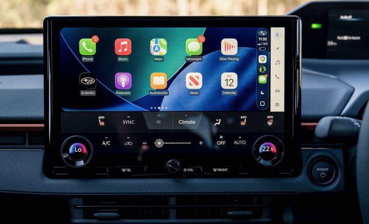 2026 Subaru Uncharted - touchscreen