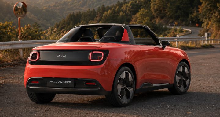 2027 BYD Racco Spider - rear