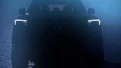 2027 Mahindra Pikup - headlights