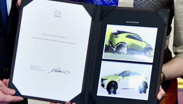 2027 Mazda CX-3 sketches