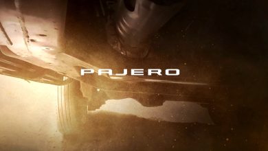 2027 Mitsubishi Pajero teaser - live axle rear suspension