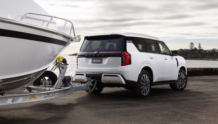 2027 Nissan Patrol Ti-L for Australia - towing