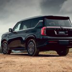 2027 Nissan Patrol Ti for Australia - rear