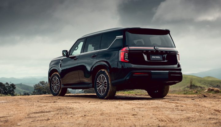 2027 Nissan Patrol Ti for Australia - rear