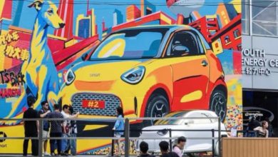 2027 Smart #2 teaser wall art