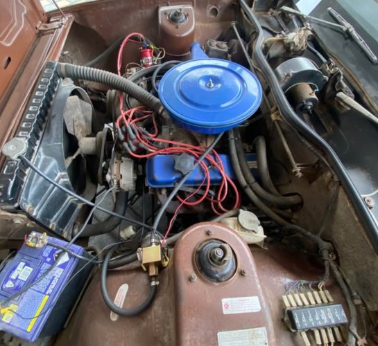 1973 Leyland P76 V8 column manual - engine