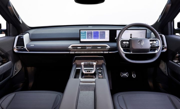 2026 MG U9 EV for Australia - interior
