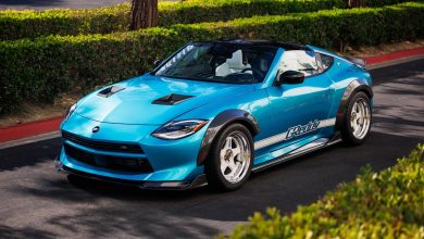 2026 Nissan Z Kaze T-Top concept - Pacific Teal blue