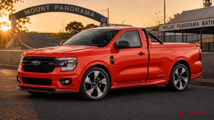 2027 Ford Ranger XR6 Turbo - Driving Enthusiast - Bathurst Red